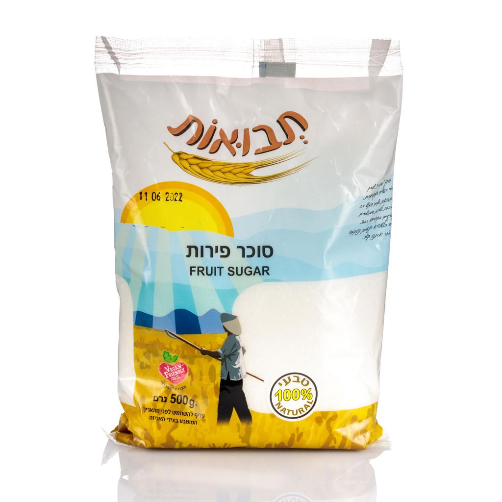 סוכר פירות טבעי 500 גרם תבואות