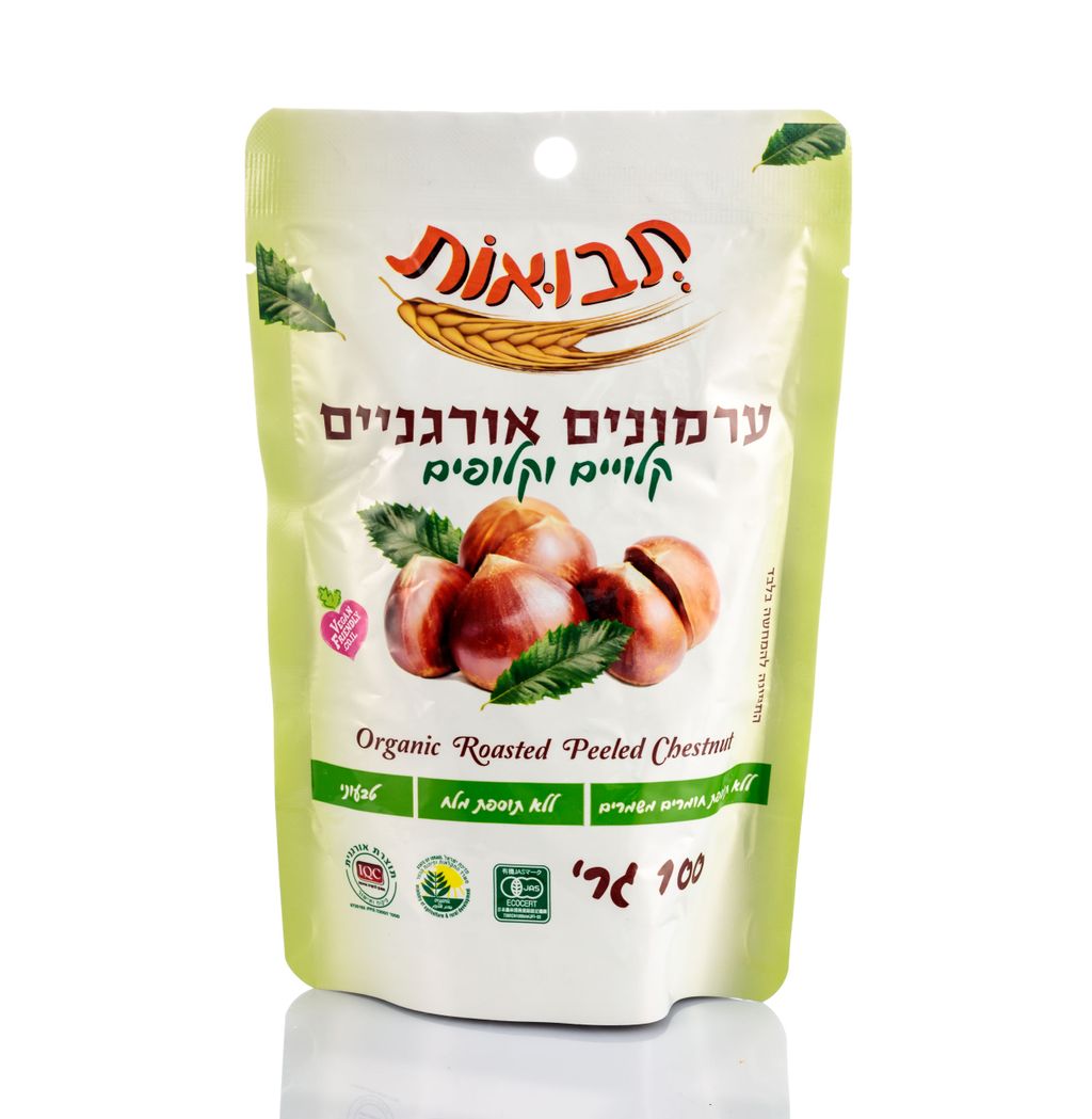 ערמונים אורגניים 100 גר