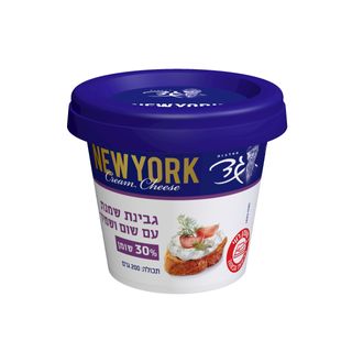 גד גבינת שמנת NEW YORK שום שמיר 30% שומן