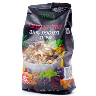 מוזלי קראנצי בתוספת פירות ויטליה 600 גרם