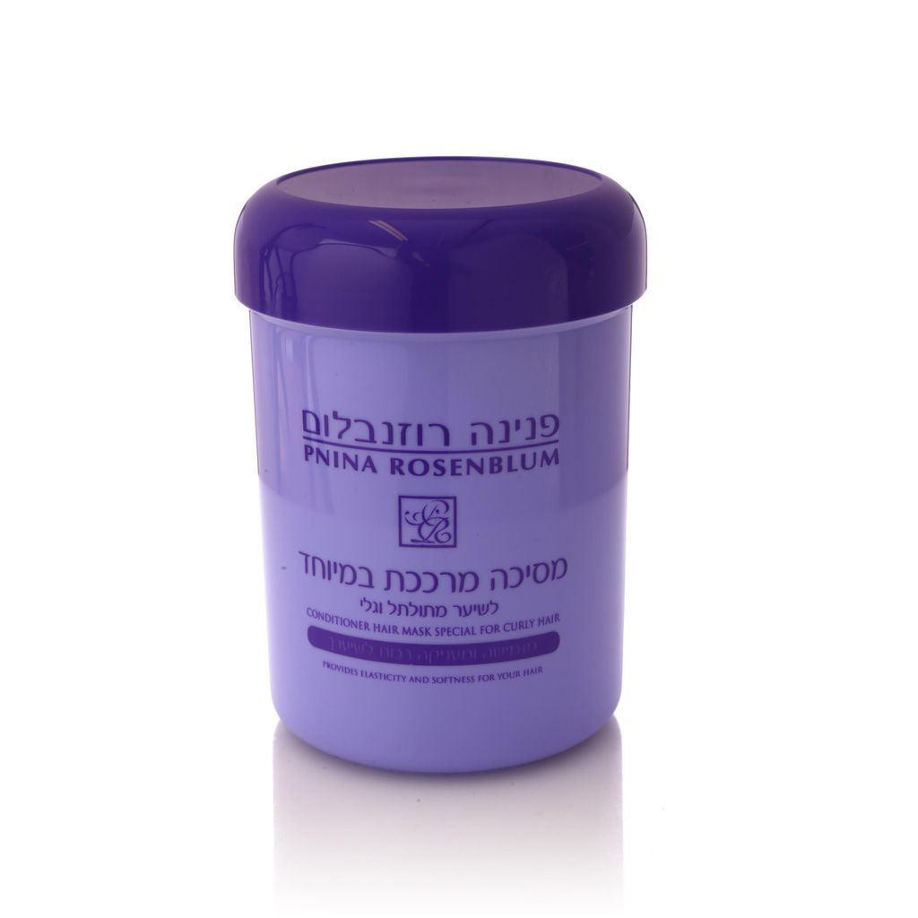 מסיכה מחליקה לשיער מתולתל וגלי