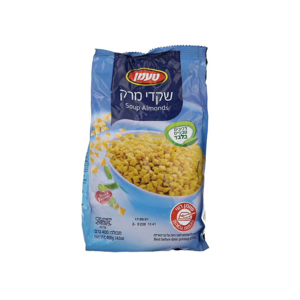 שקדי מרק טעמן 400 גר'
