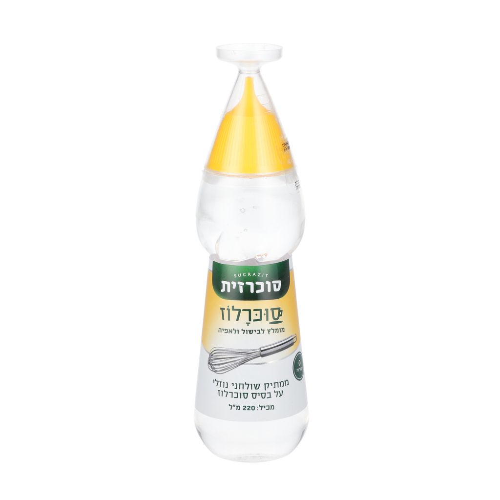 סוכרזית סוכרלוז ממתיק נוזלי על בסיס סוכרלוז 220 מל