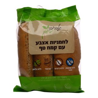 לחמניות אצבע עם קמח טף, 330 גרם