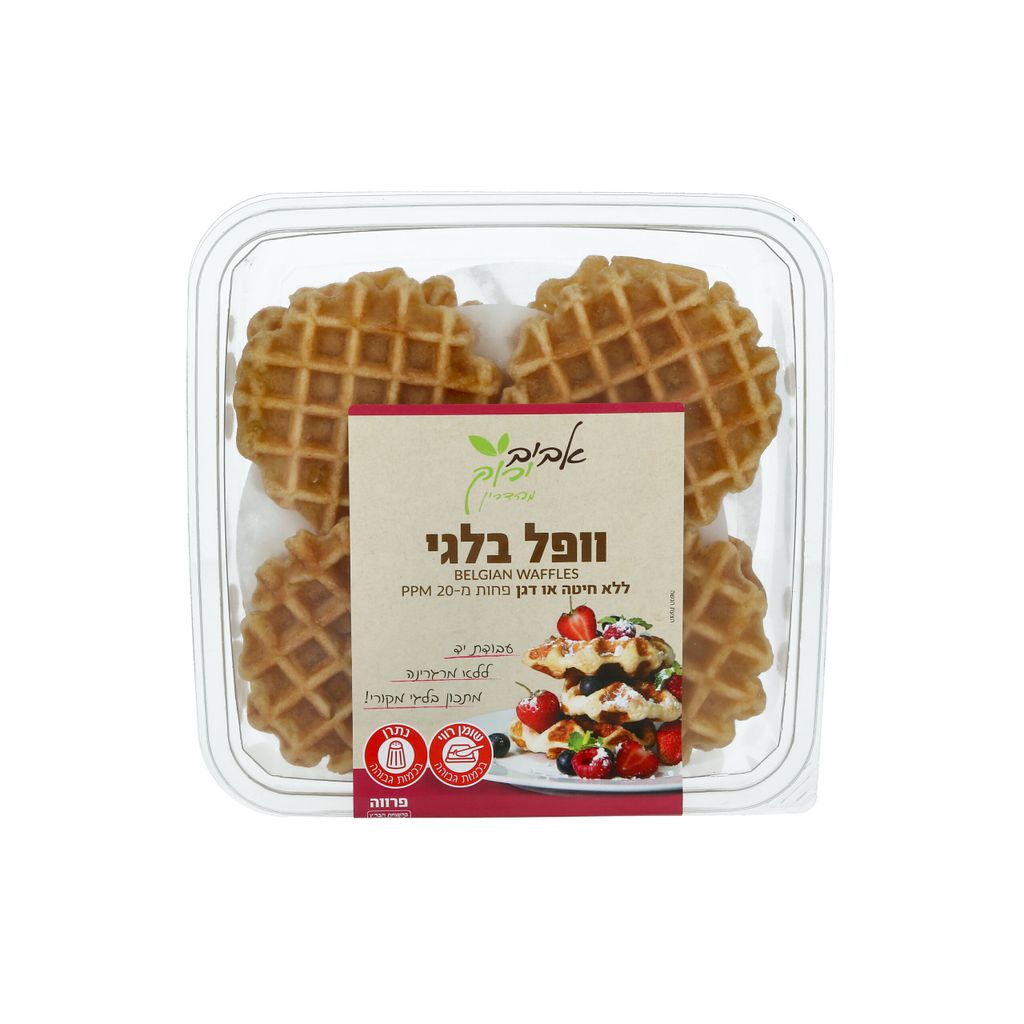 וופל בלגי ללא גלוטן 250ג