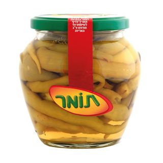 פלפל ירוק בחומץ 450 גר