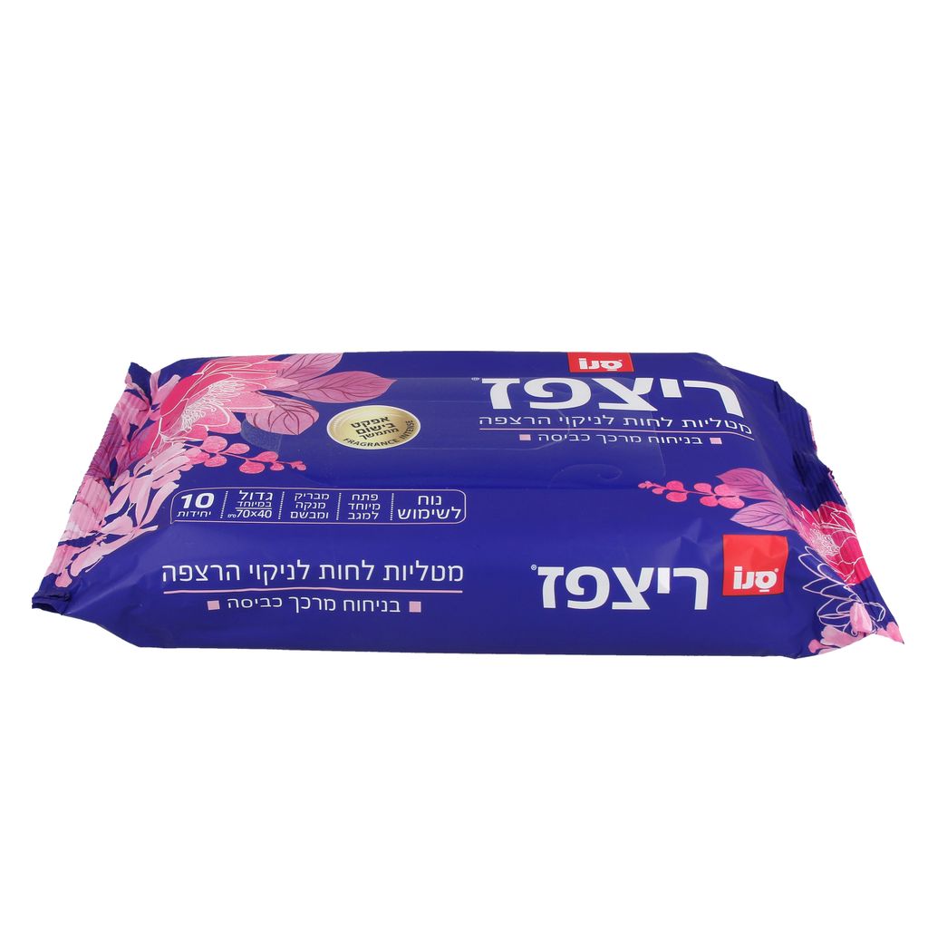 ריצפז מטליות לחות לרצפה ניחוח מרכך כביסה