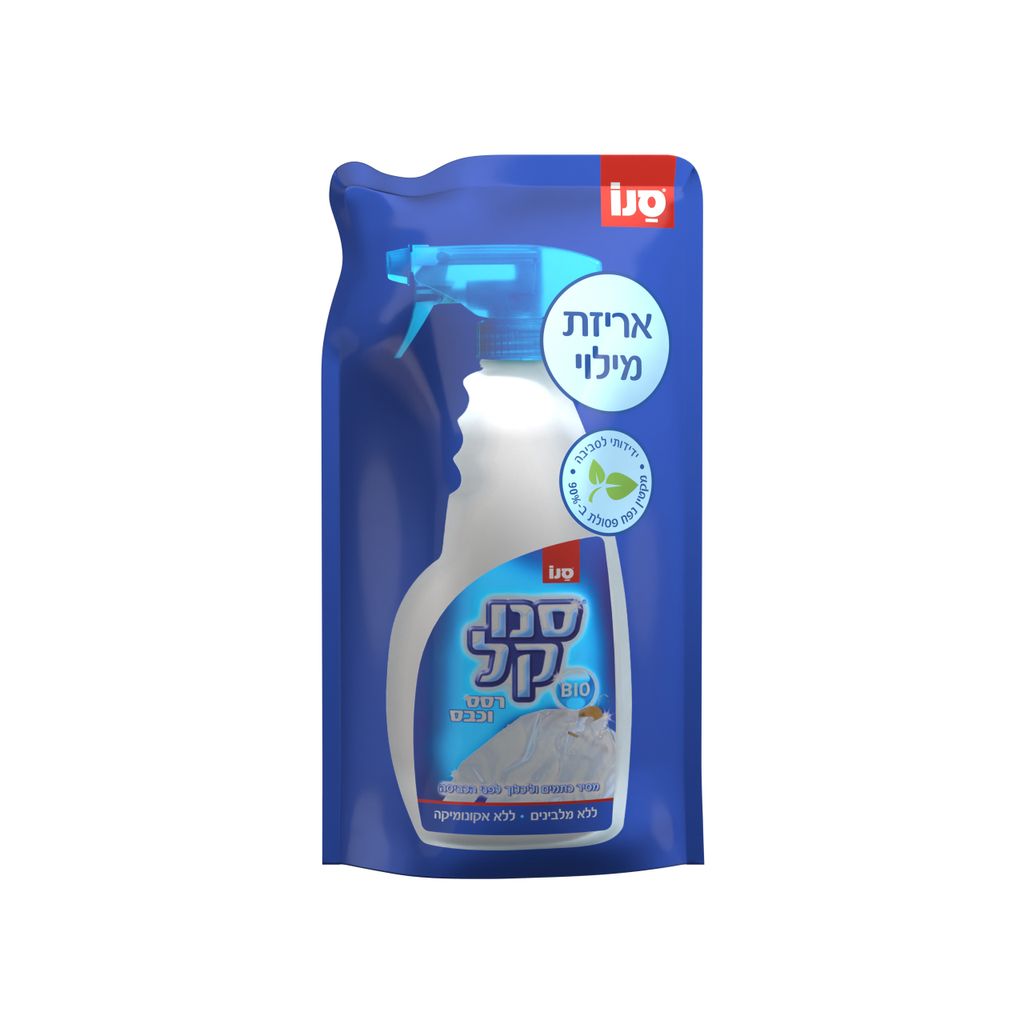 שקית מילוי רסס כבס 750 מ"ל