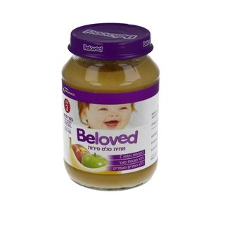 BELOVED מחית סלט פירות שלב 3 190 גרם