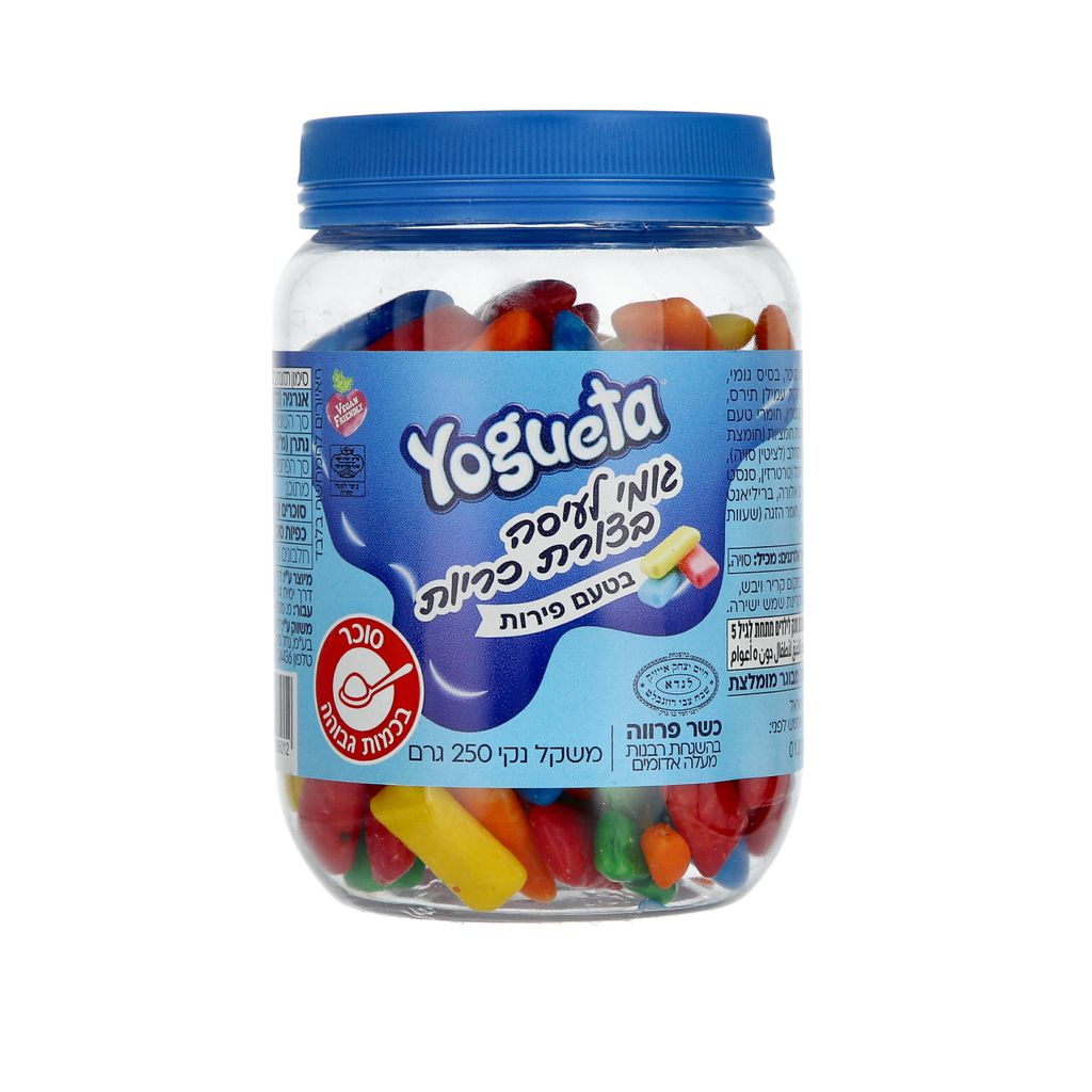 יוגטה  מסטיק כריות 250גרם