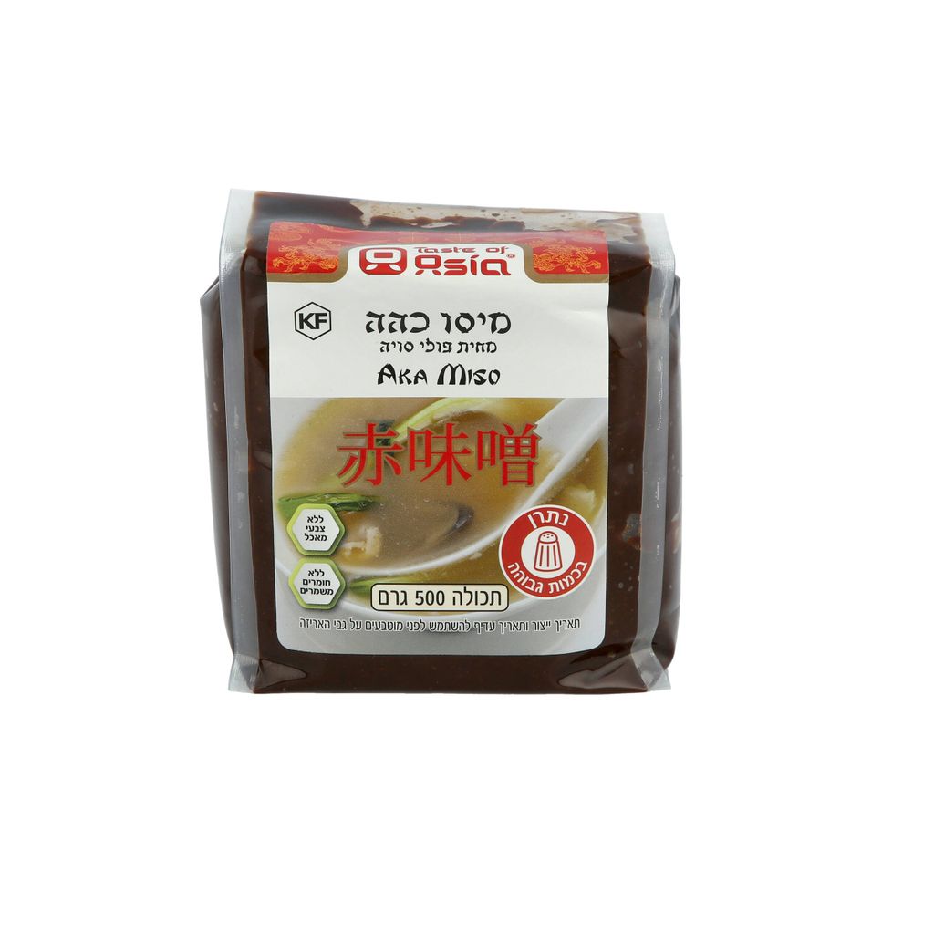 מחית מיסו כהה 500 גר