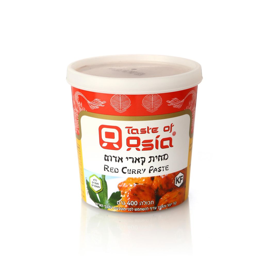 ממרח קארי אדום 400 גר`אסיה