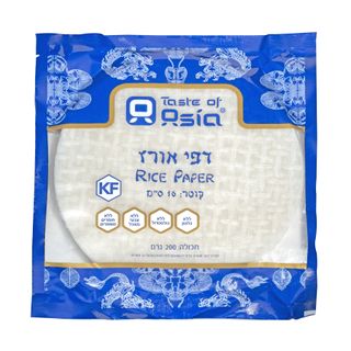 דפי אורז קוטר 16 סמ, 200 גרם