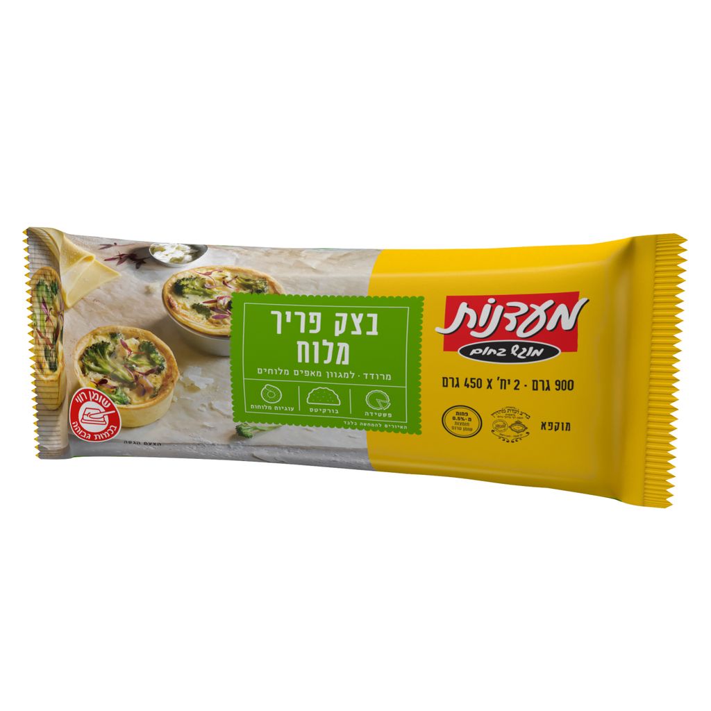 בצק פריך מרודד למאפי