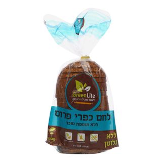 לחם כפרי ללא סוכר גרין לייט 700 גרם