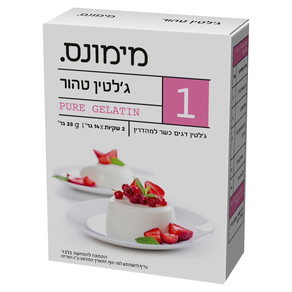 ג'לטין טהור אבקה 28