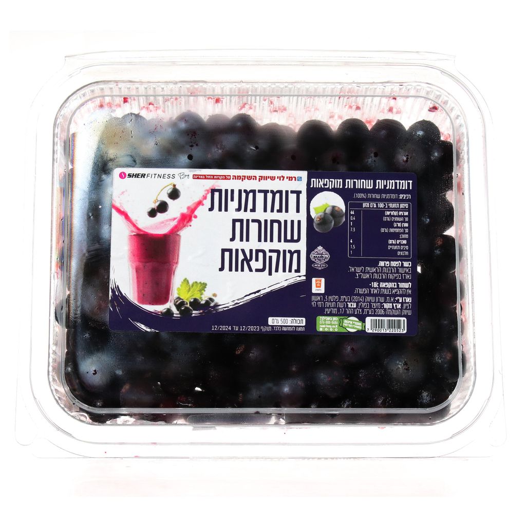דומדמניות שחורות 500גר רמילוי