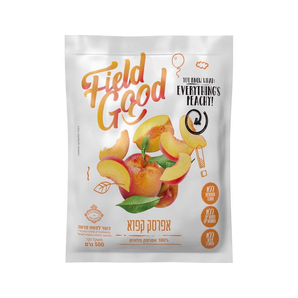 אפרסק פלחים קפוא 500