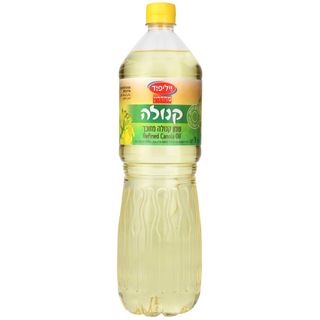 שמן קנולה תפארת מזוכך וילי פוד 1 ליטר