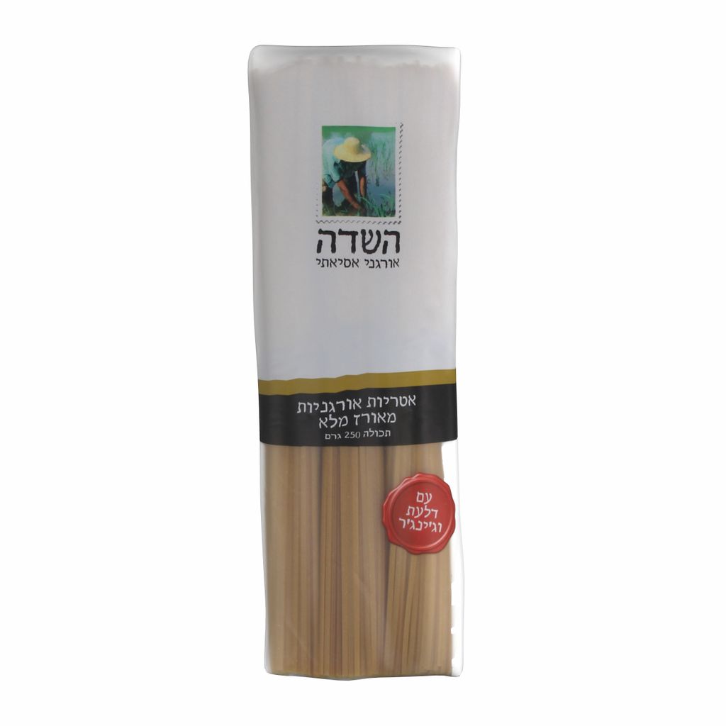 נודלס אורז מלא דלעת וג`ינג`ר 250 גרם
