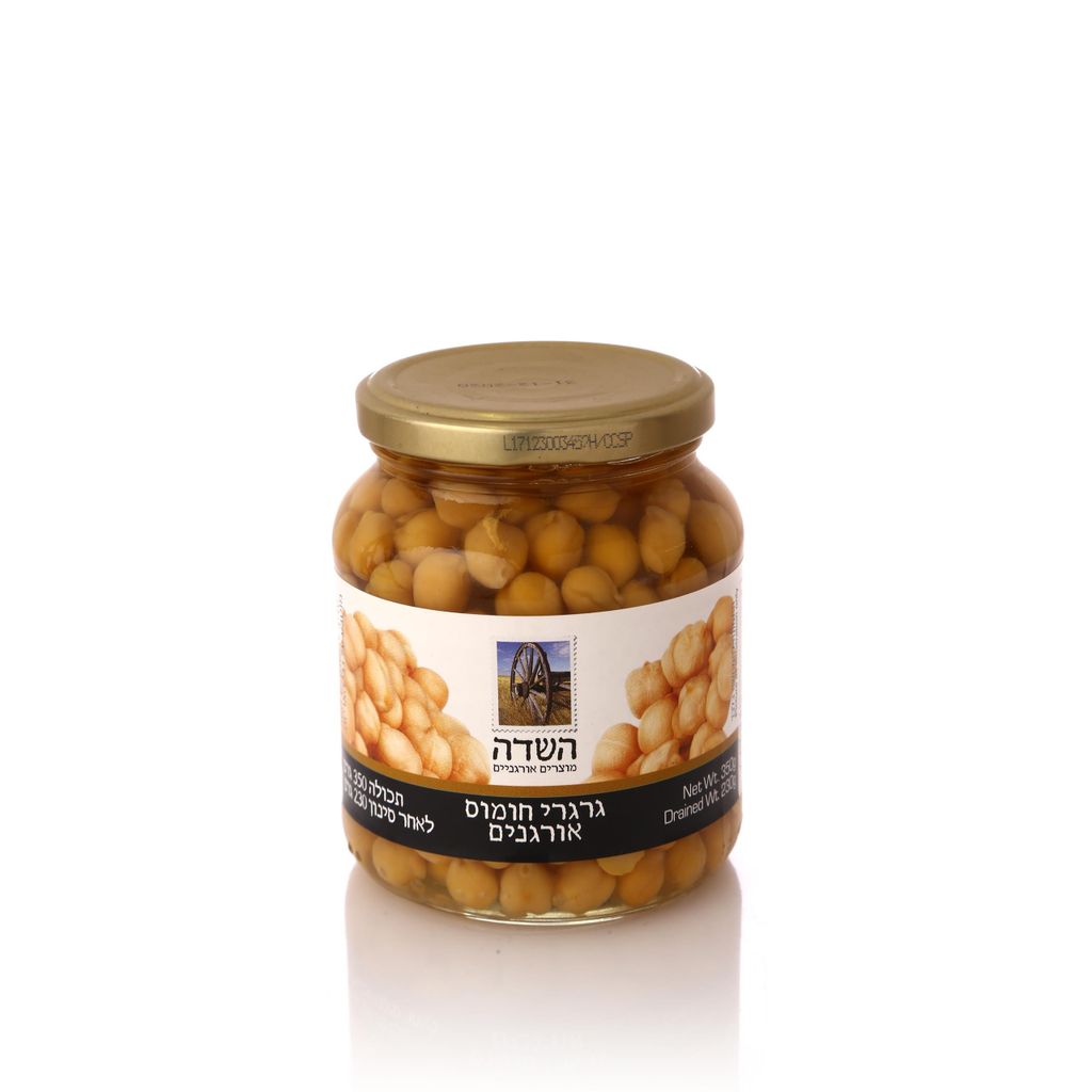 גרגרי חומוס אורגניים 350 גר