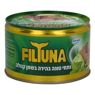 נתחי טונה בהירה בשמן קנולה 414 גרם