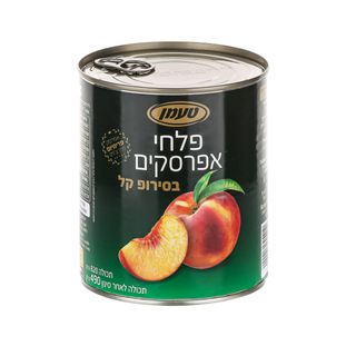 פלחי אפרסק בסירופ טעמן 820 גר'