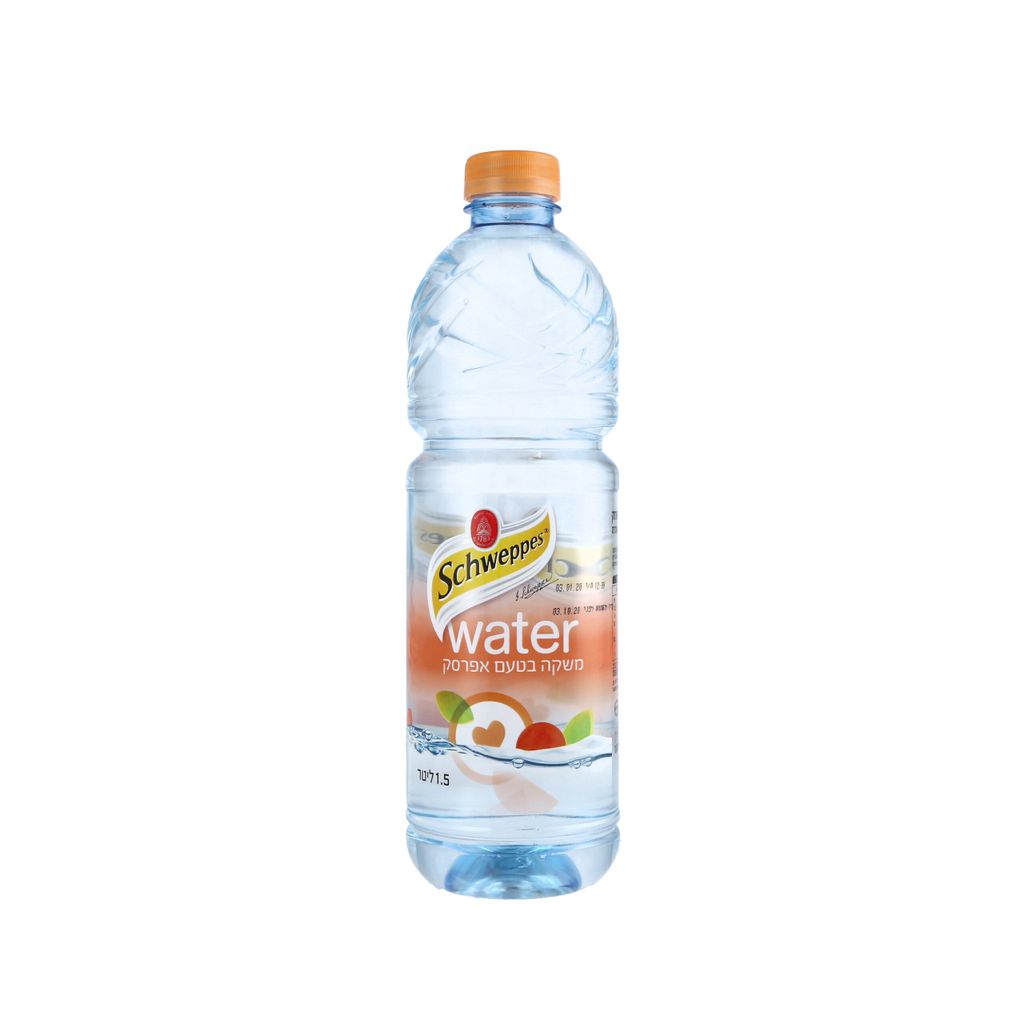 שוופס מים בטעמים אפרסק ללא סוכר 1.5 ליטר