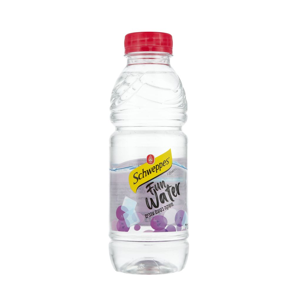 שוופס מים בטעמים ענבים 0.5 ל'