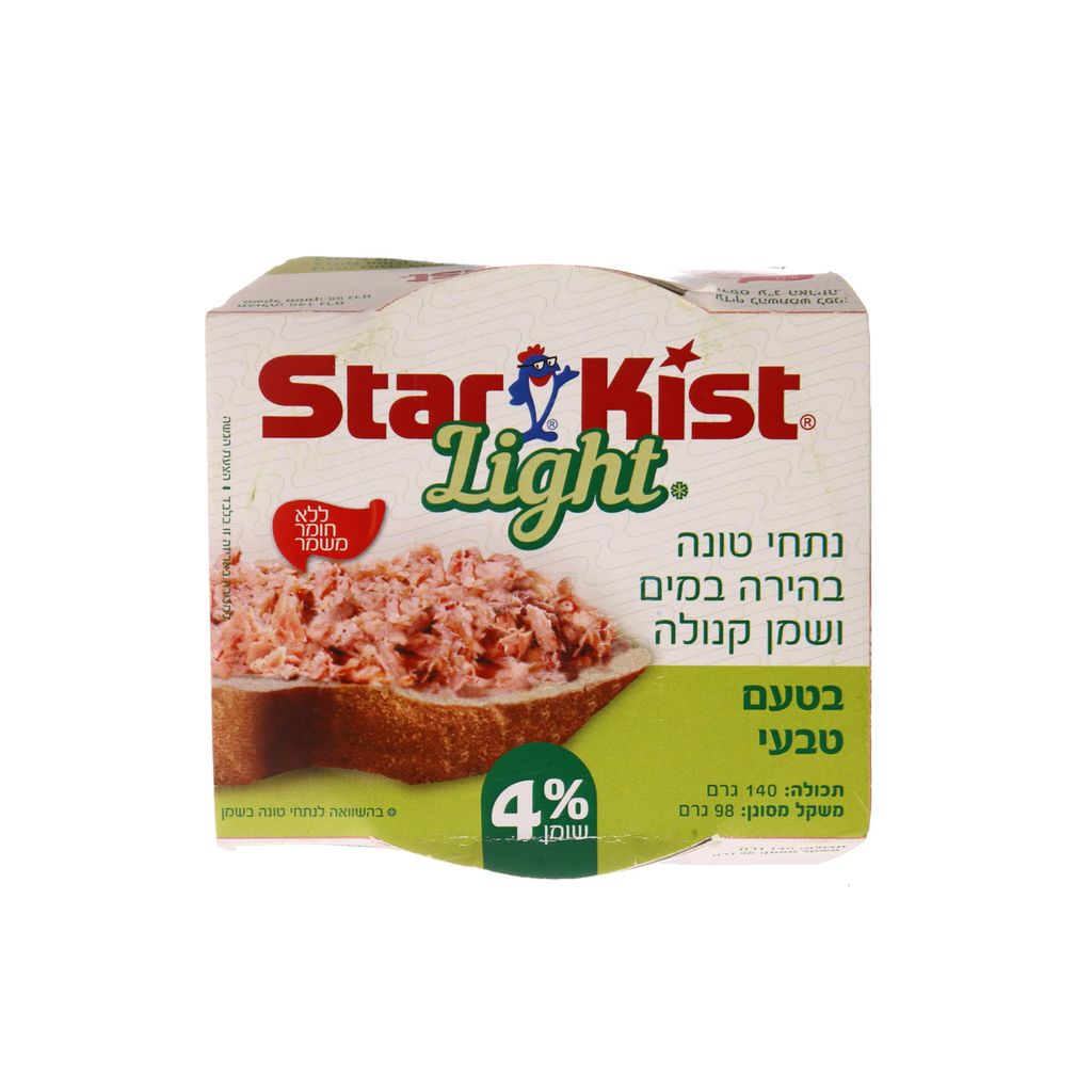 סטארקיסט 140 גרם טונה 4% טבעי לייט
