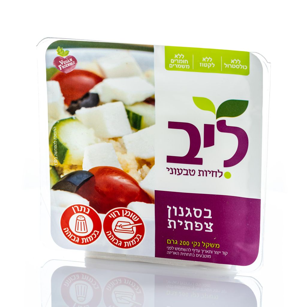ליב צפתית טבעונית 200 גרם