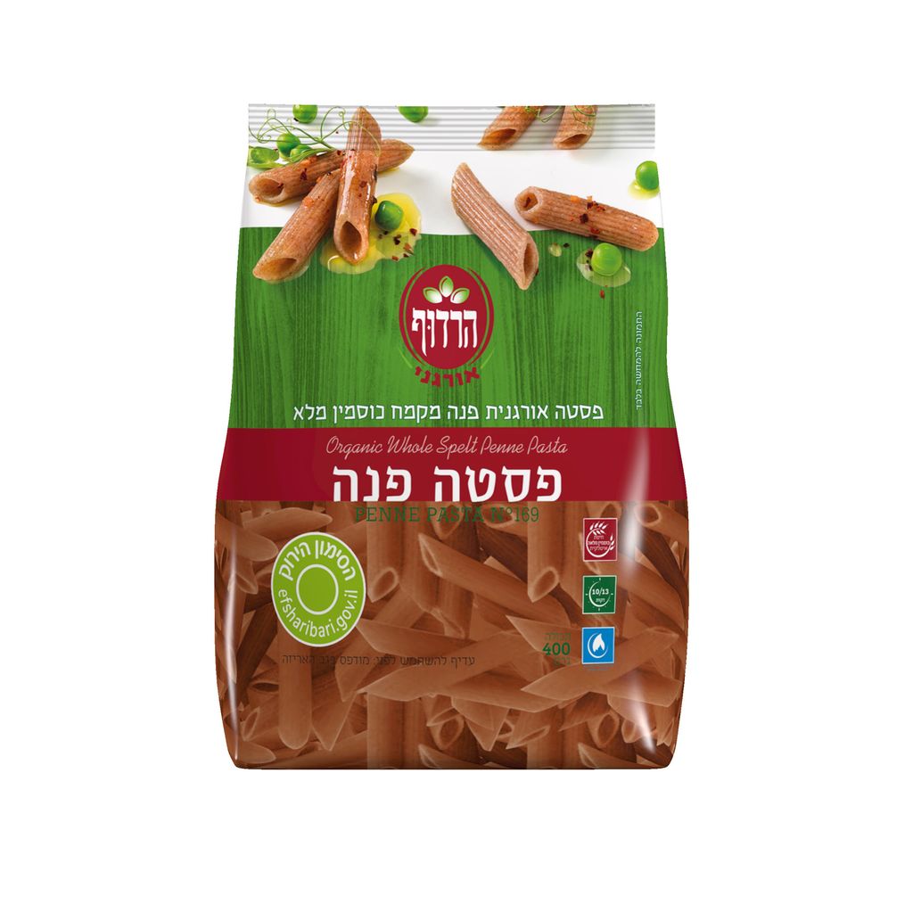 פנה אורגני 400 גר מקמח כוסמין מלא