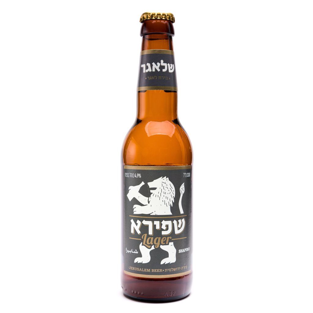 בירה שפירא לאגר 330מ