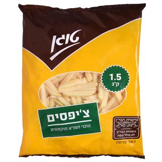 תפוגן ציפ'ס 1.5 ק"ג