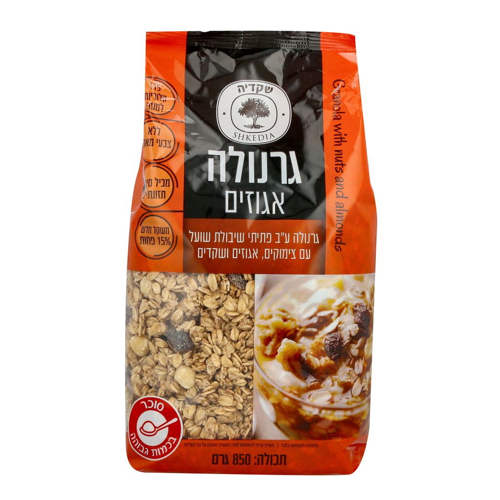 גרנולה עם צימוקים אג