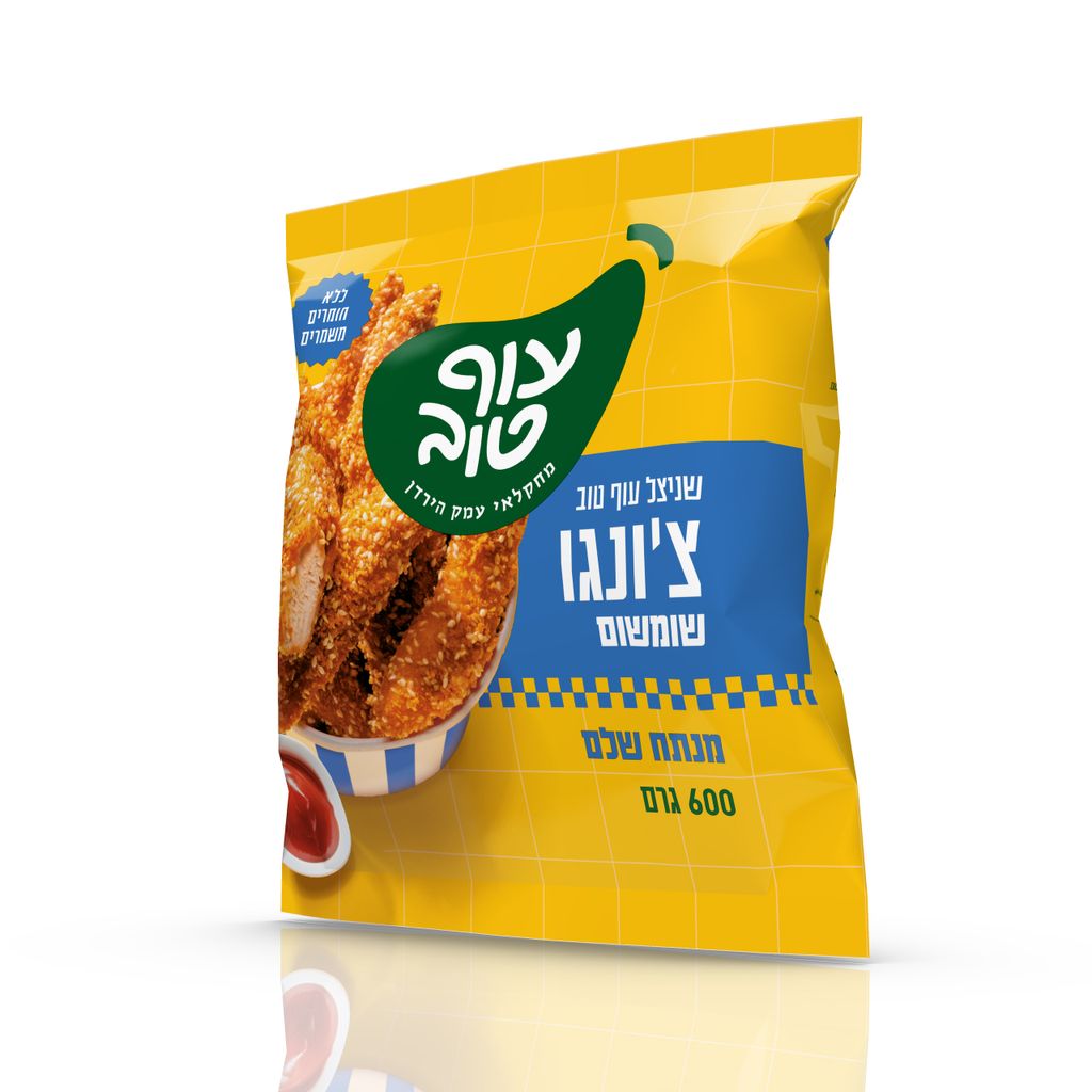 צ'ונגו רצועות שניצל 600 גרם