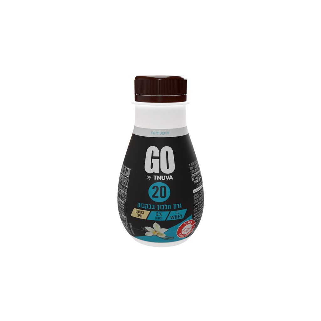 משקה GO בטעם וניל 25
