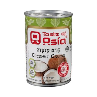 קרם קוקוס ללא חומר משמר 430גר