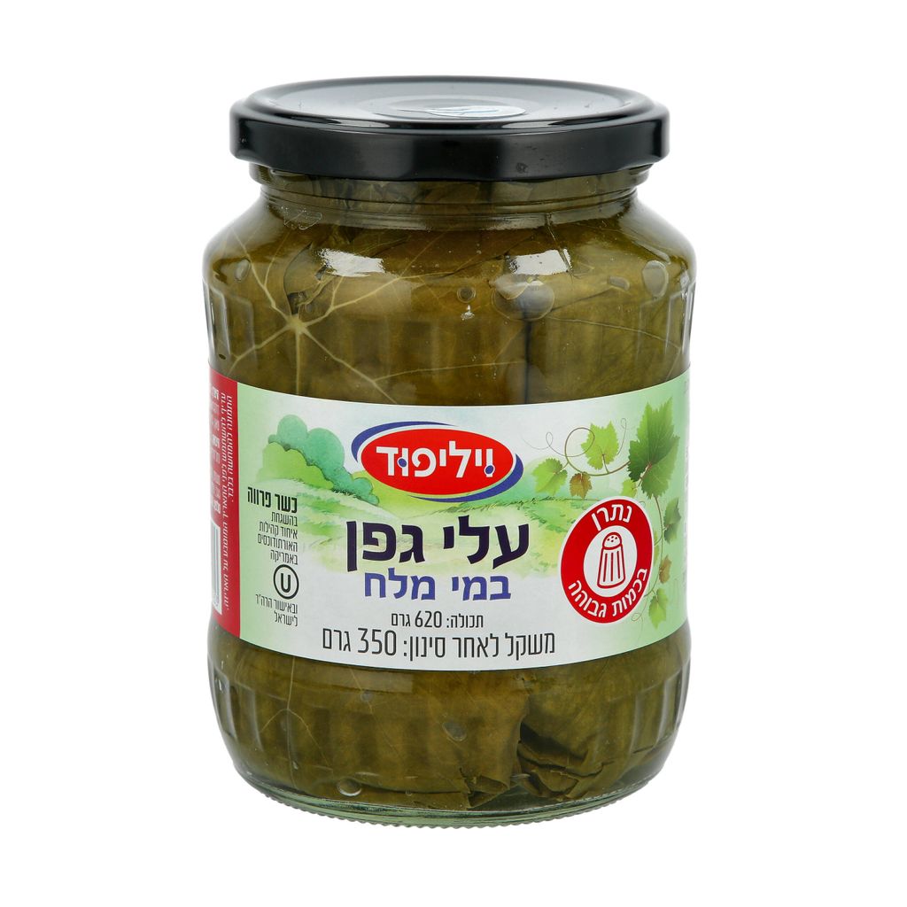עלי גפן במי מלח