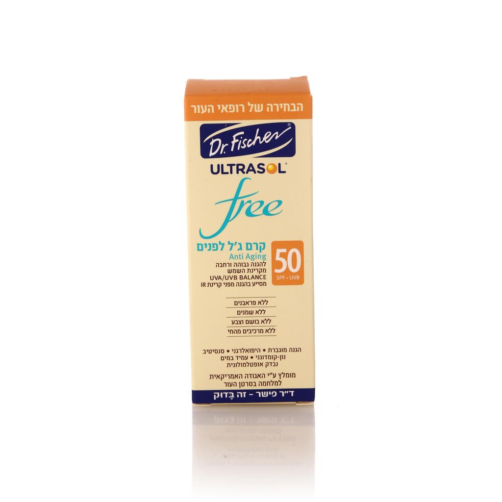 אולטרסול FREE קרם גל לפנים SPF50 50