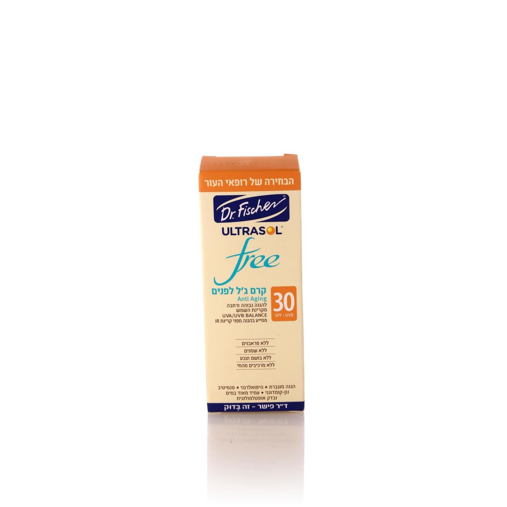 אולטרסול FREE קרם גל לפנים SPF30 50