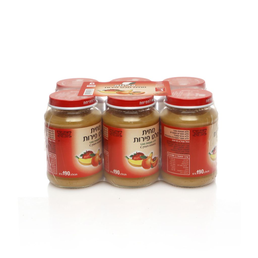 ג'וניור פרינוק מחיות פירות מארז 190X6ג'