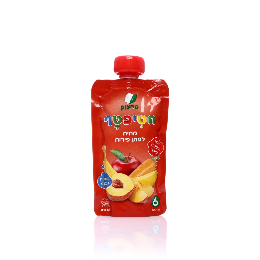 חטיפטף לפתן פירות 120 גרם