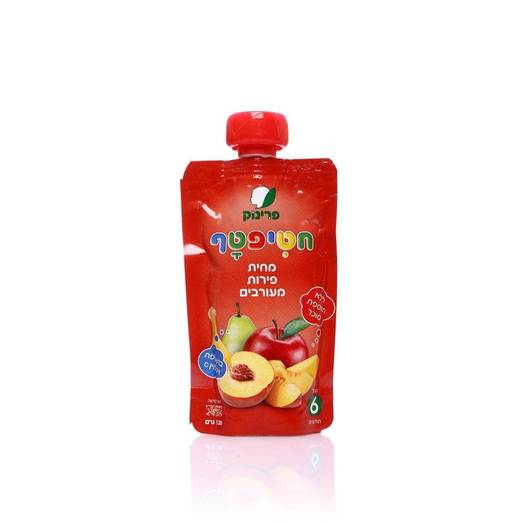 חטיפטף פירות מעורבים120ג