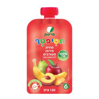 מחית פירות מעורבים פאוץ'