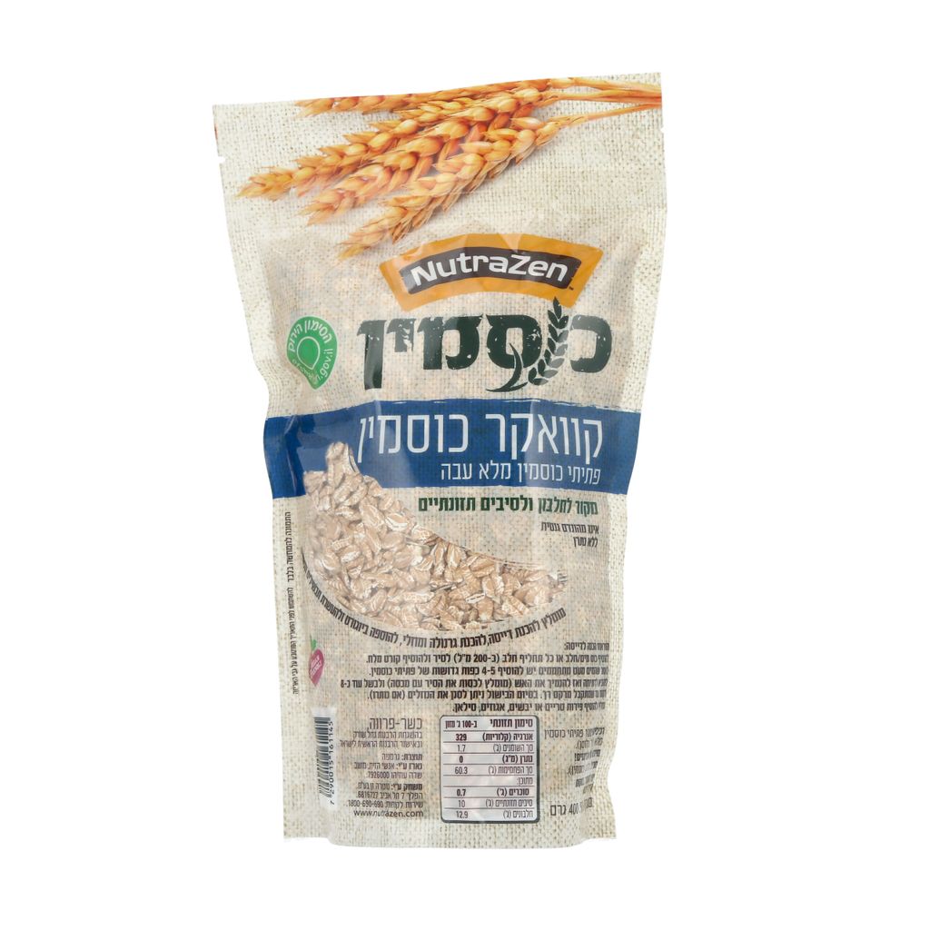 קוואקר כוסמין מלא - 400 גרם