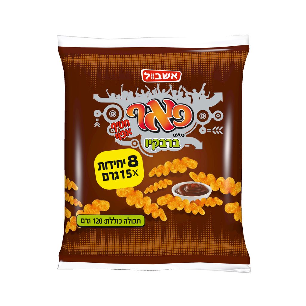 מאגדת פאף ברביקיו 8*15גר