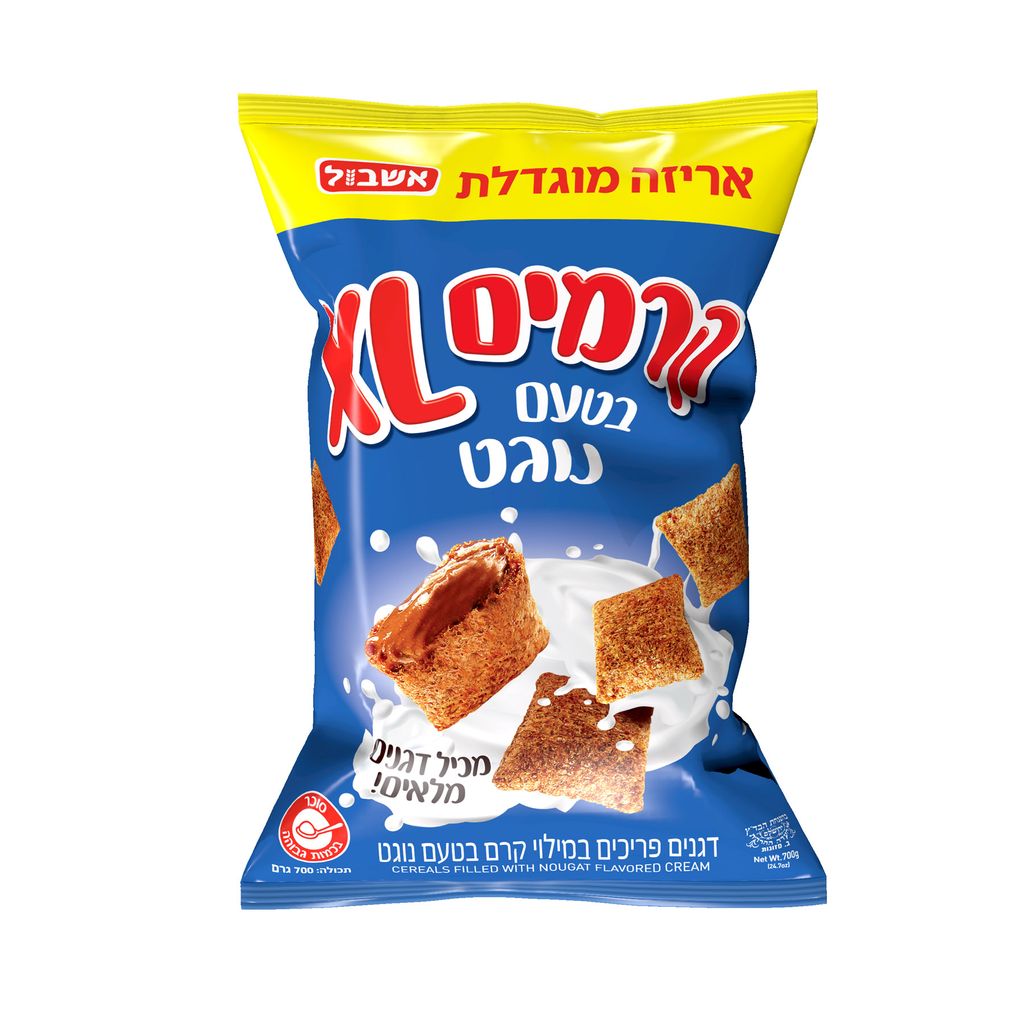 דגני בוקר קרמים נוגט xl אריזה מוגדלת