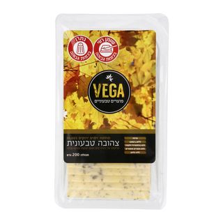 צהובה טבעונית עם זית