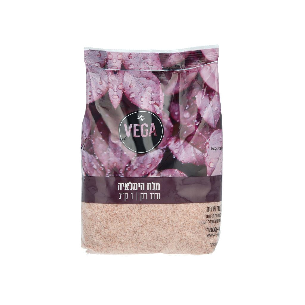 מלח הימלאיה ורוד דק וגה 1 ק"ג
